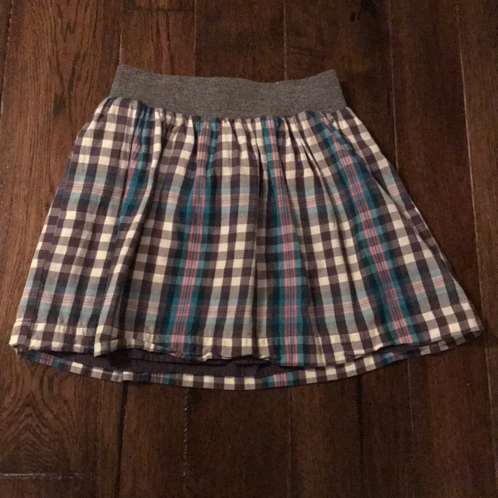 Nordstrom Plaid & chic Skirt